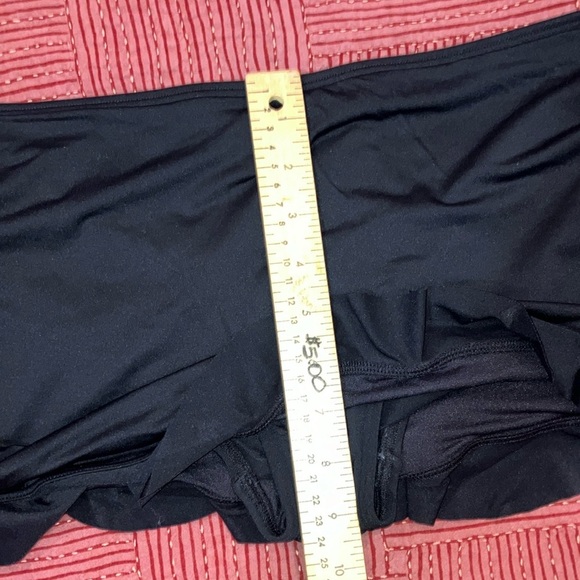 Simon Chang swim skort ( skirt with bikini bottom) Black - Picture 11 of 14